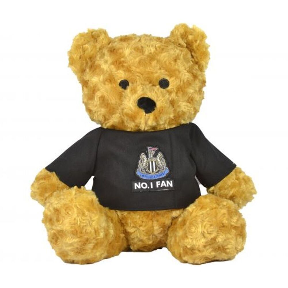 Newcastle United FC Honee No. 1 Fan Bear Plush Toy / Brown